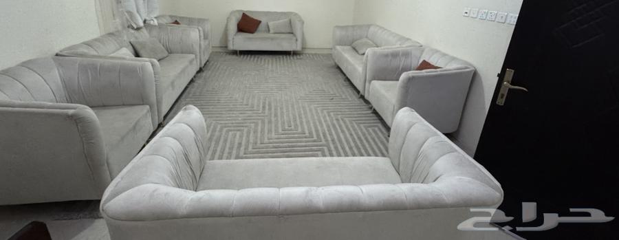 كنب 7 قطع يتسع 11 شخص للبيع64464859833217110