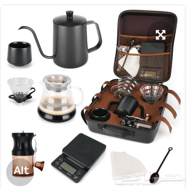 ادوات القهوة المقطرة V60 جديده64464859842945110