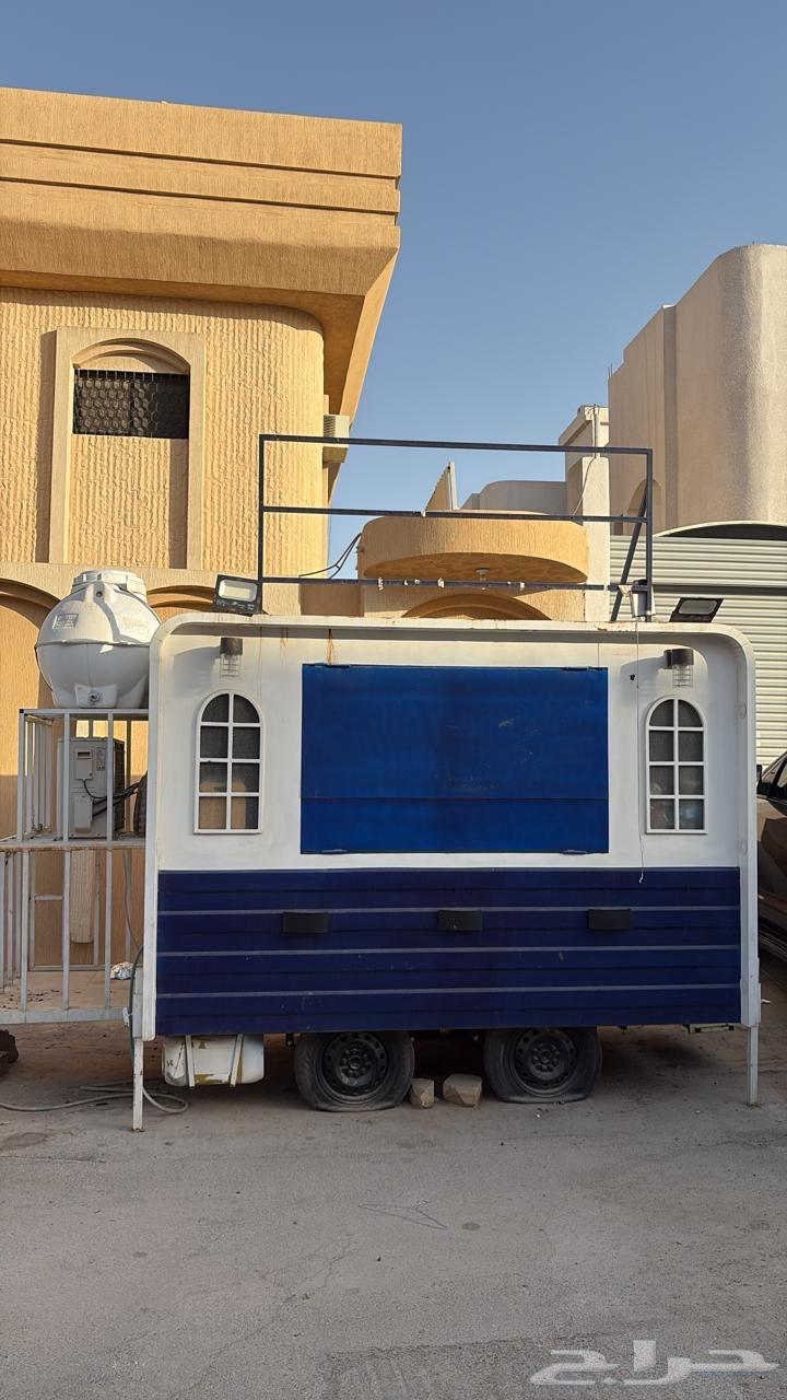 فود ترك للبيع 18 الف جاهز فيه مكيف وفيه بعض المعدات64596489476611111