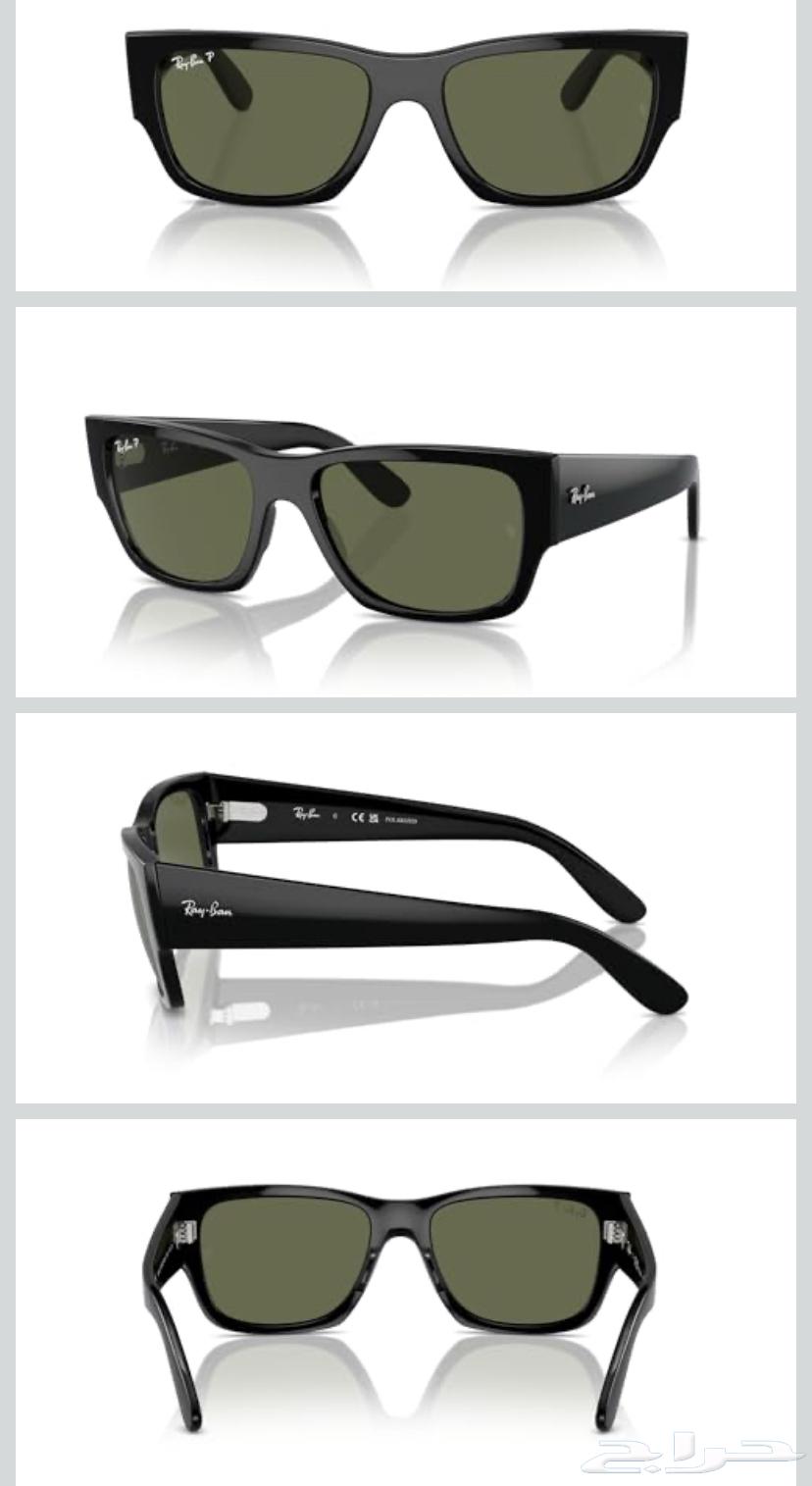 Ray-Ban RB0947S Carlos Rectangular Sunglasses64466698056706113