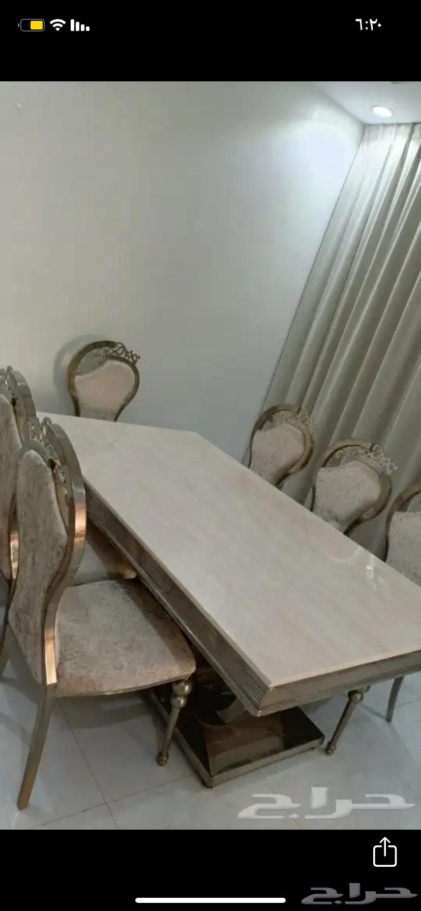 طاول طعام 8اشخاص رخام اصلي64471197997827110