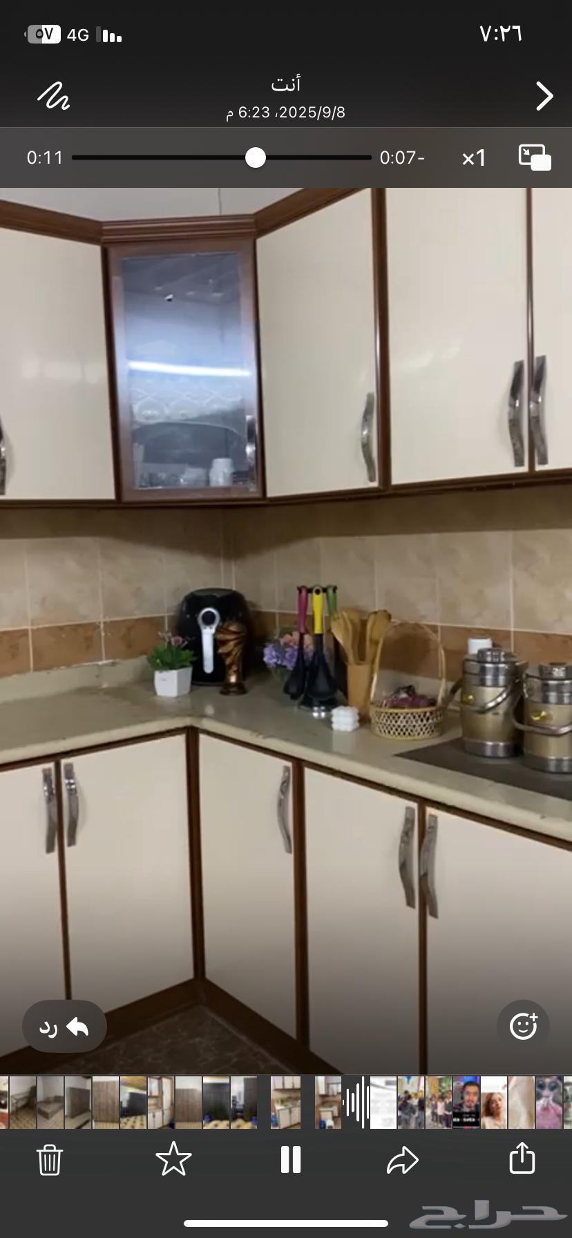 2 دولاب ملابس ومطبخ وسرير وتسريحه ومرايه64469851089027114