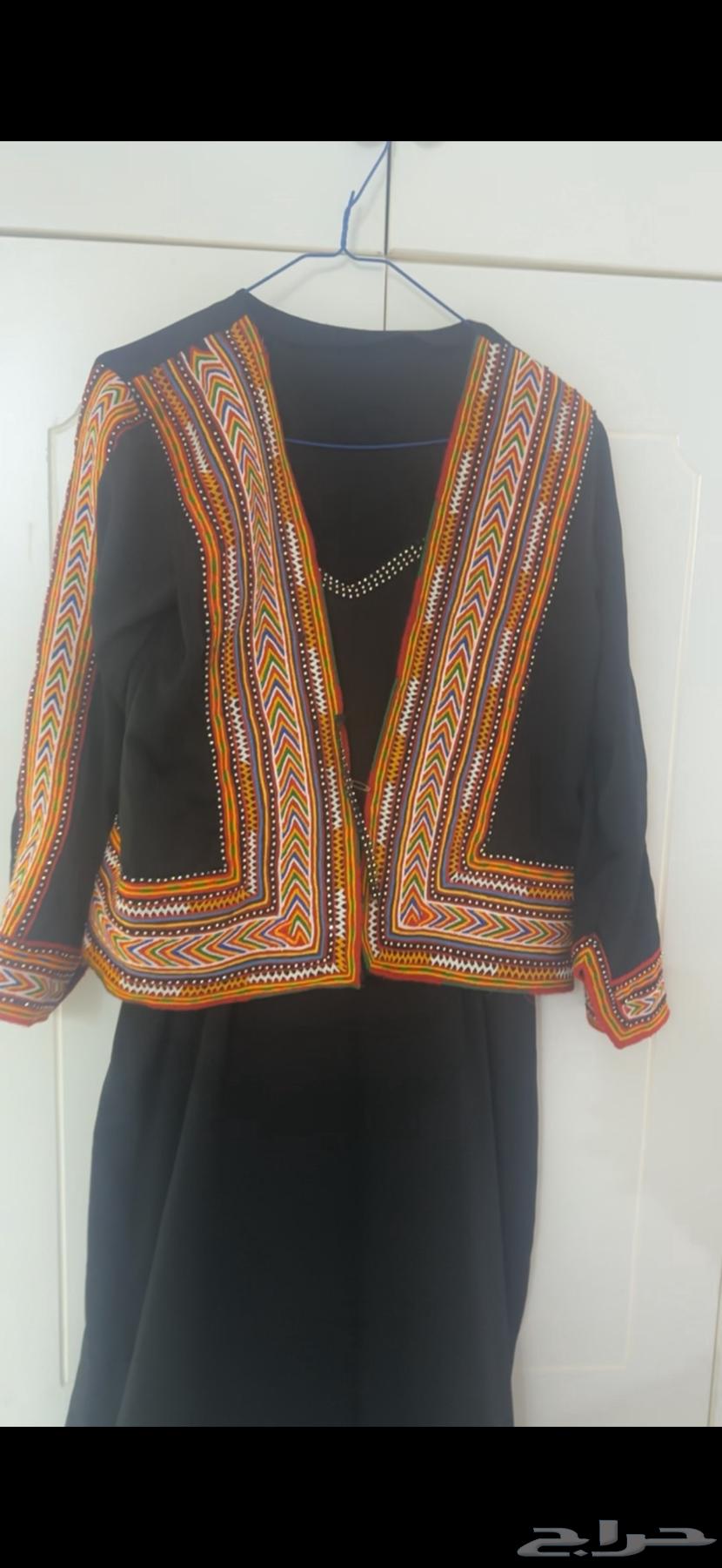 لبس تراثي قديم خاص بالعروسه من قبائل بني سعد جنوب الطايف64466193193859111