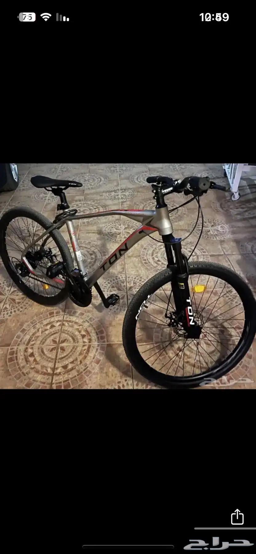 سيكل TON شبه جديد البيع لعدم التفرغ64464717156354110