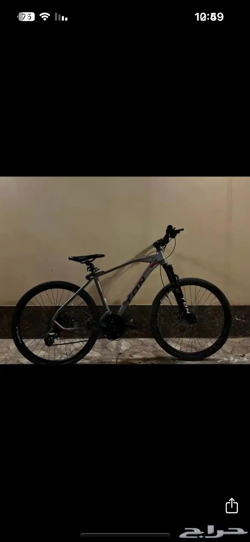 سيكل TON شبه جديد البيع لعدم التفرغ64464717156354113