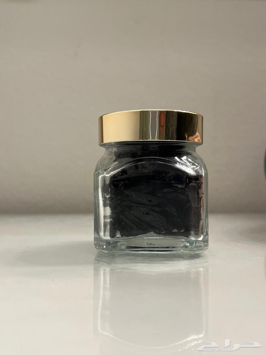 علب شفافة قزاز بغطاء ذهبي64465127925123110