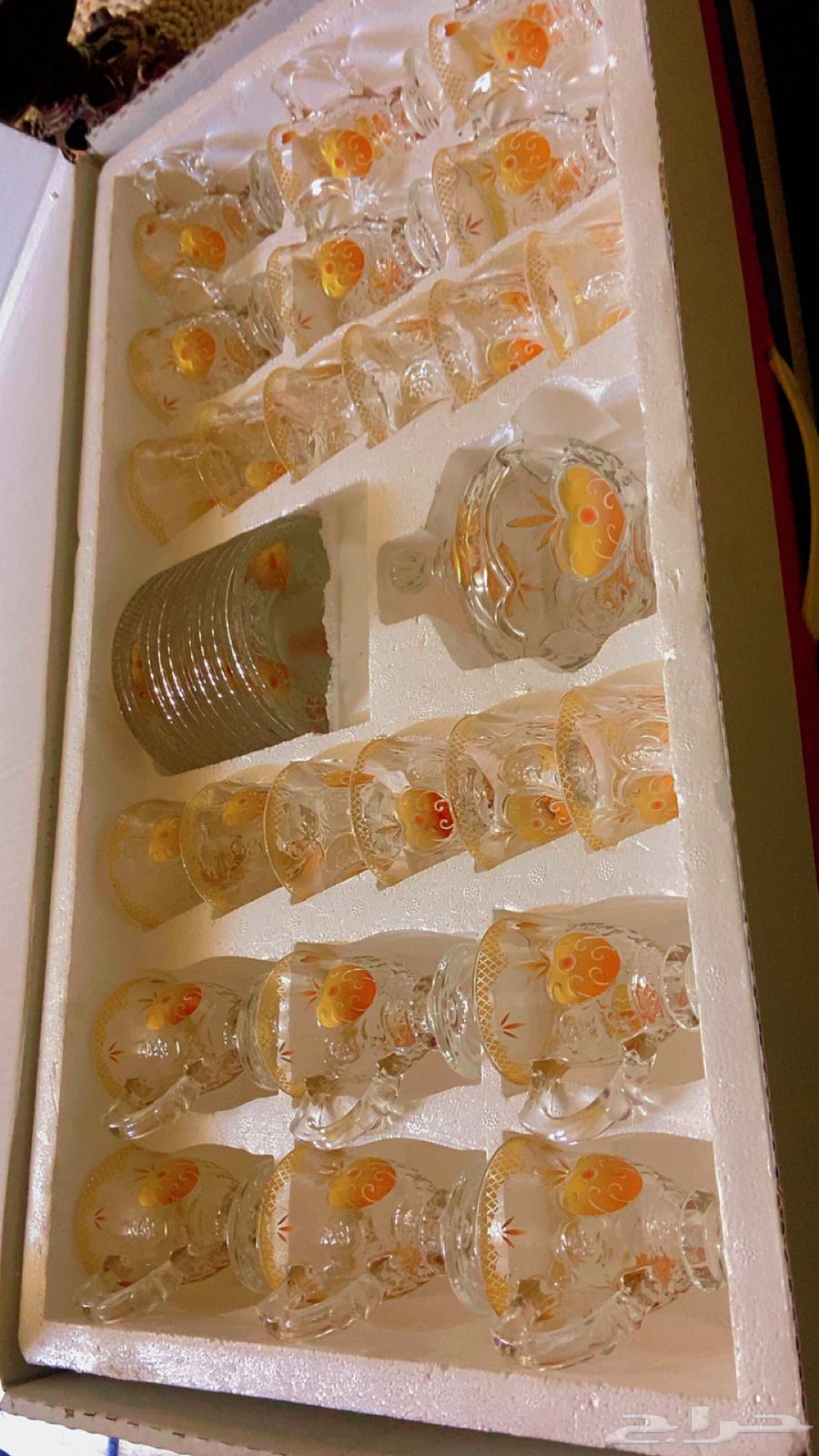 طقم بيالات وفناجيل كامل جديد64477825219585110