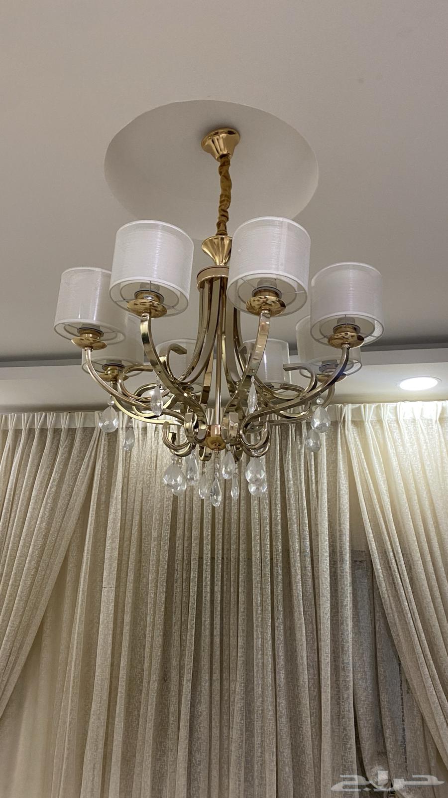 ثريا خمس لمبات فخمه خالية من العيوب64478471082625110