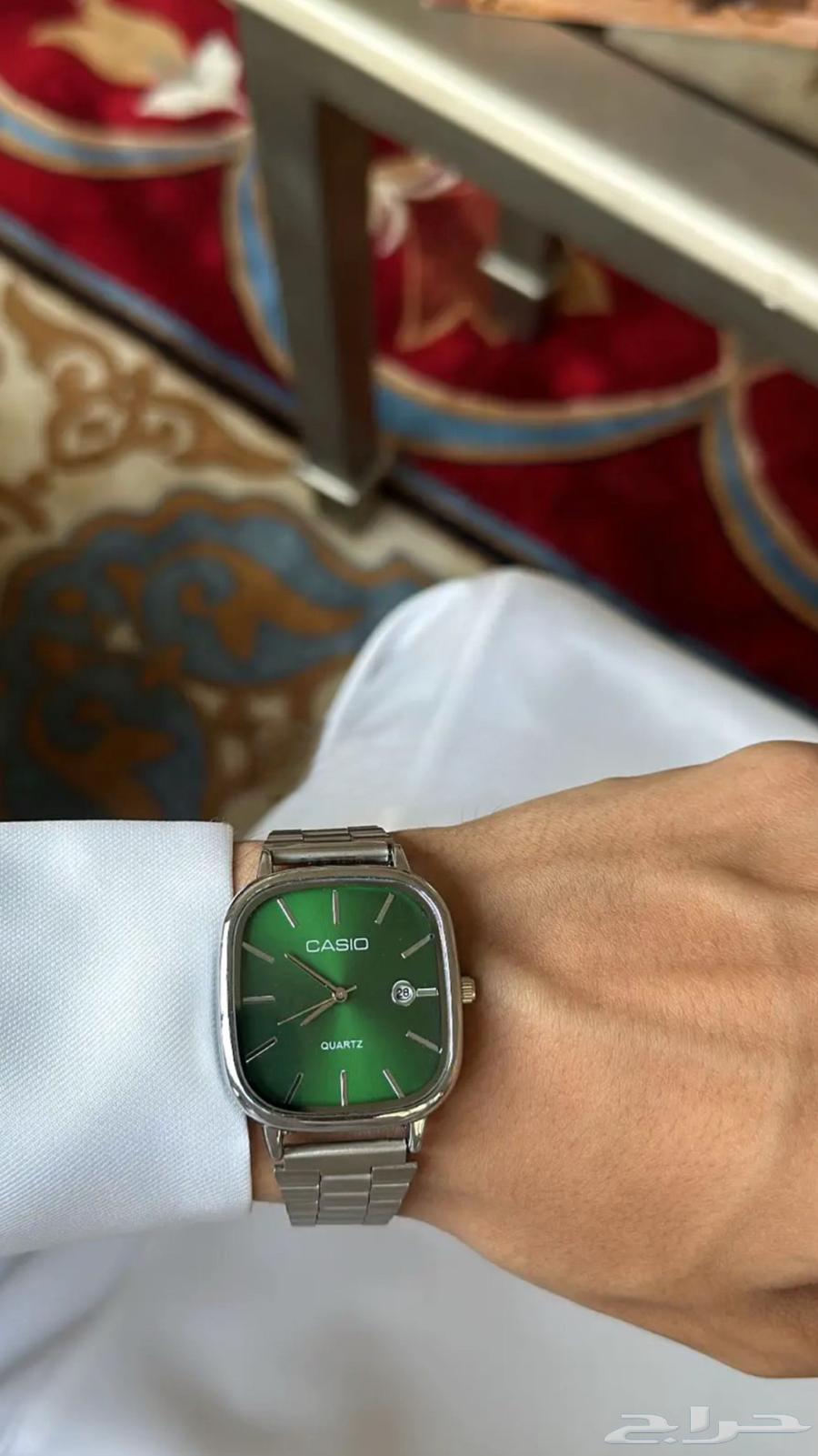 Casio green watch64475960103937110