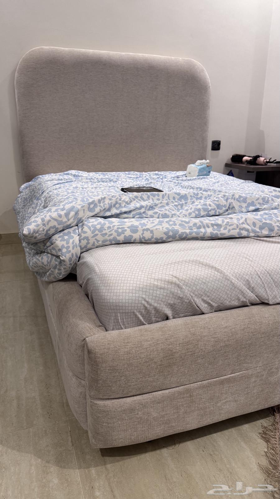 سرير نفر ونص مع المرتبه64477088361987110