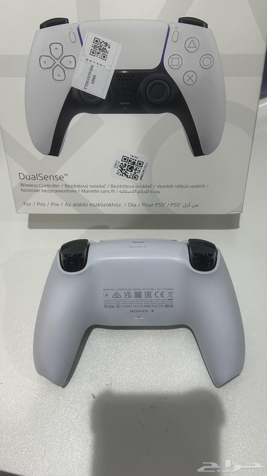 يد سوني فايف تقريبا جديدة64475418548994110