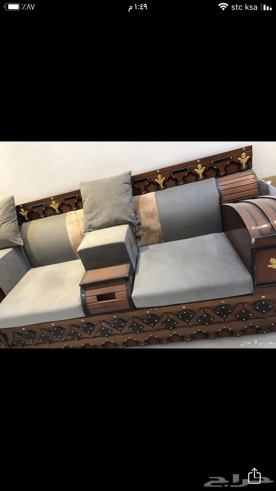 كنب للبيع 7قطع64474734683651114