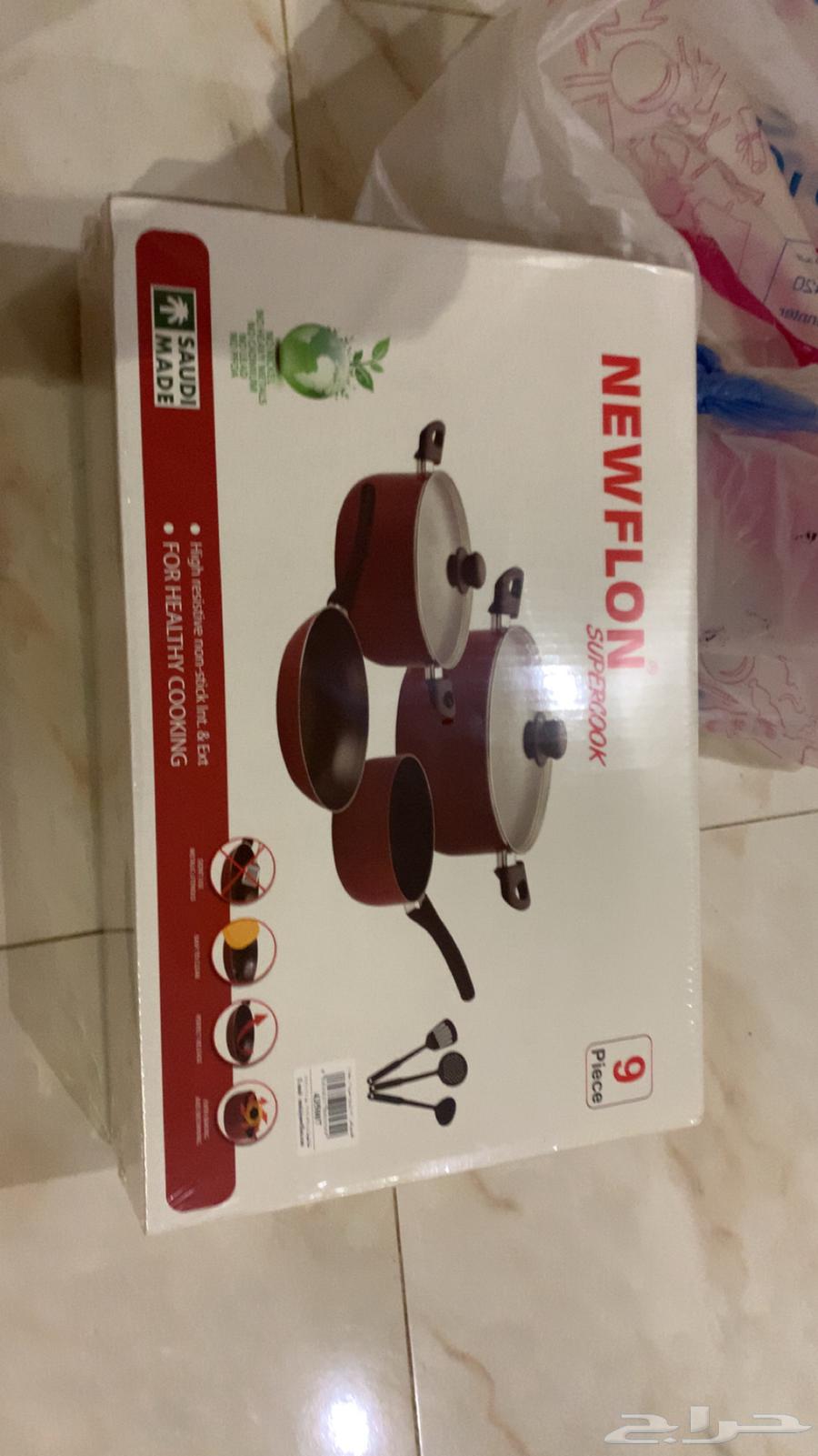 بيع 4 قدور جديده بكرتونتها صناعه سعوديه64477700397058110