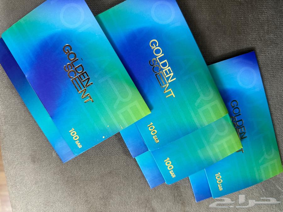 3 بطاقات قولدن سنت بقيمة 100 لم تستخدم64473247926275110