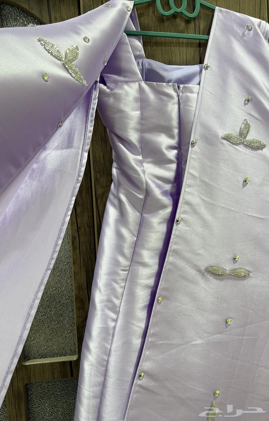 فستان لون البنفسجي الحلو إلا يلمع جديد64476866280195111