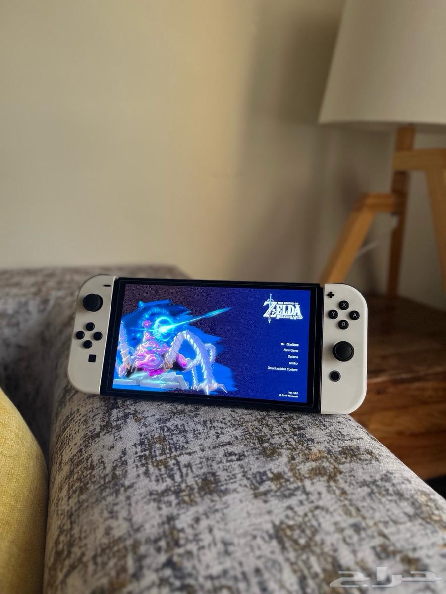 ننتيندو سويتش OLED أبيض 20 لعبة هدايا مجانا64475058997763110