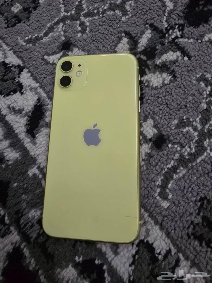 ايفون 11 اصفر 64 جيجا على السوم اقل من 500 لاتجي64476699052417110