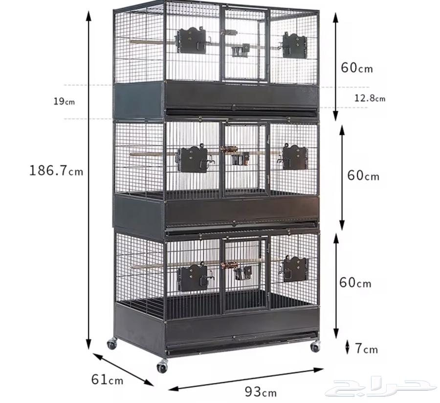 للبيع اقفاص 3 ادوار جديدة وبياضات64471732451459114