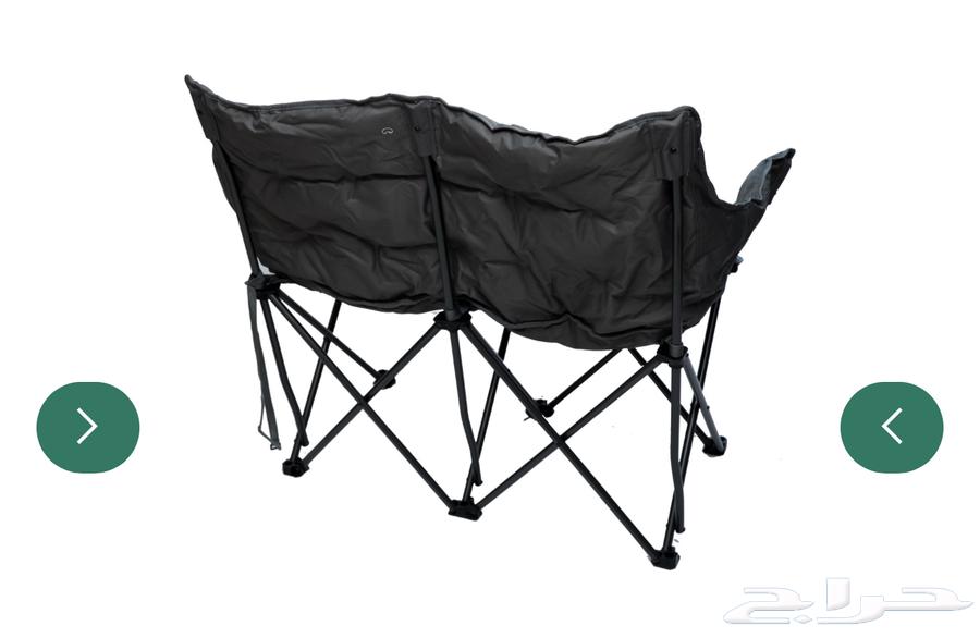 كرسي مزدوج قابل للطي جوده عاليه جديد ..64471829346690110