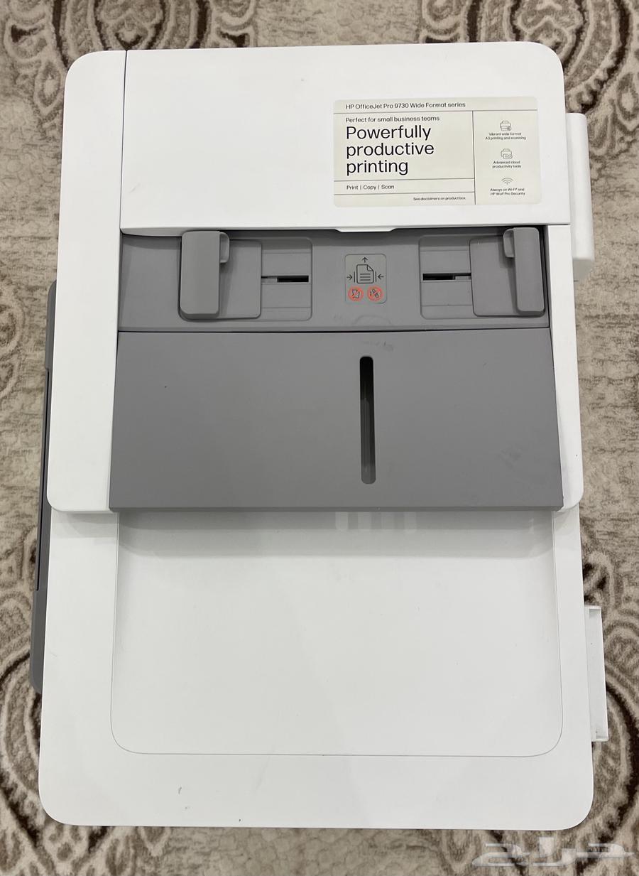 للبيع طابعة HP OfficeJet Pro 9730 Wide Format شبه جديده64477741865091111