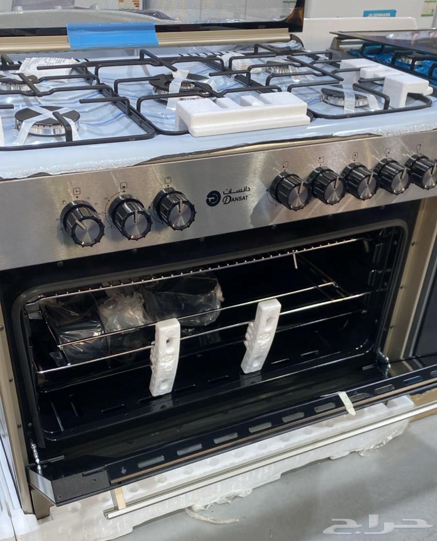 فرن غاز إيطالي فاخر 5 عيون   فرن وشواية   جديد64478649426562110
