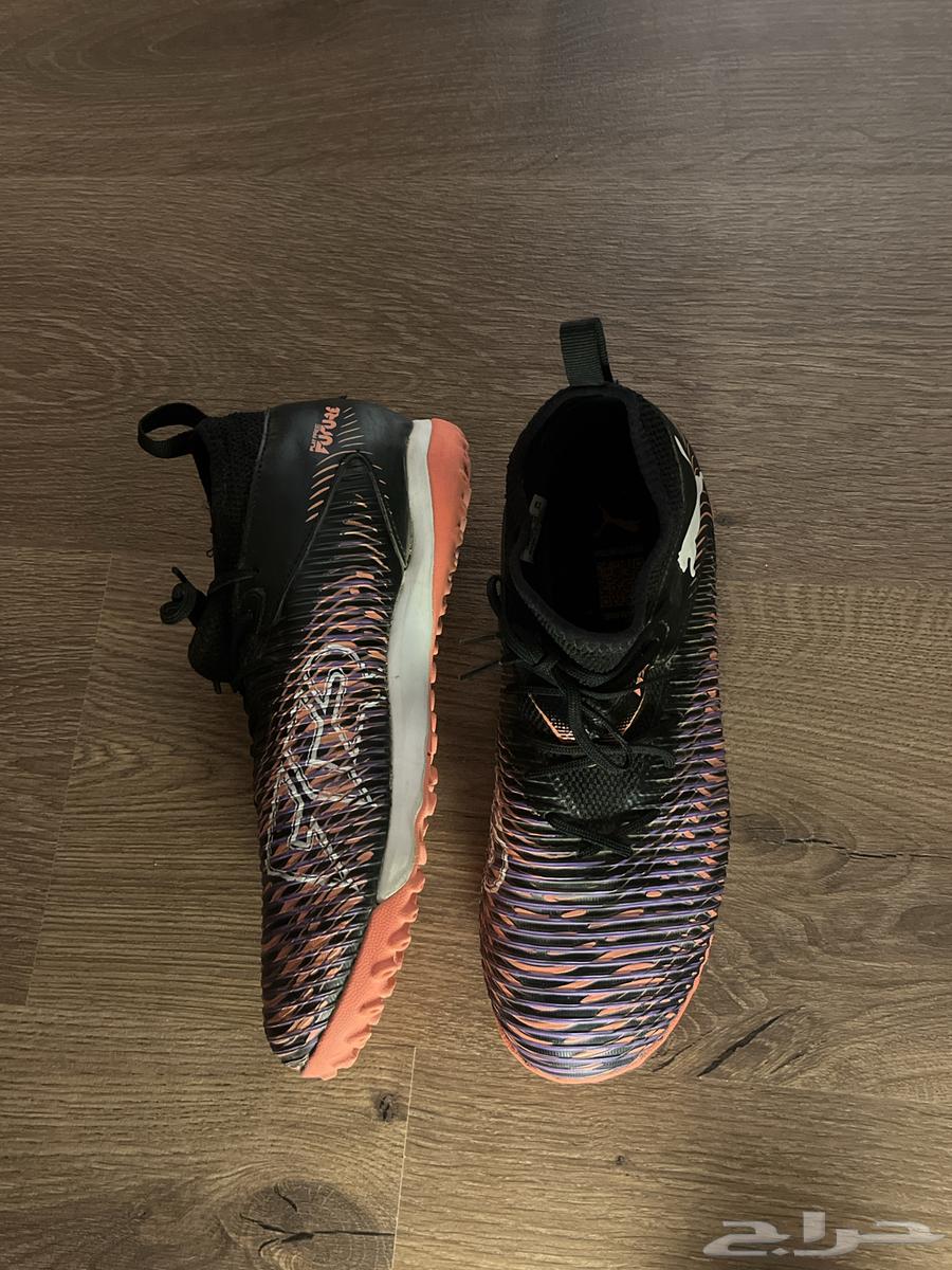 جزمة كرة قدم بوما. مقاس 38 شبه جديدة السعر  140 قابل للتفاوض64478252271363111