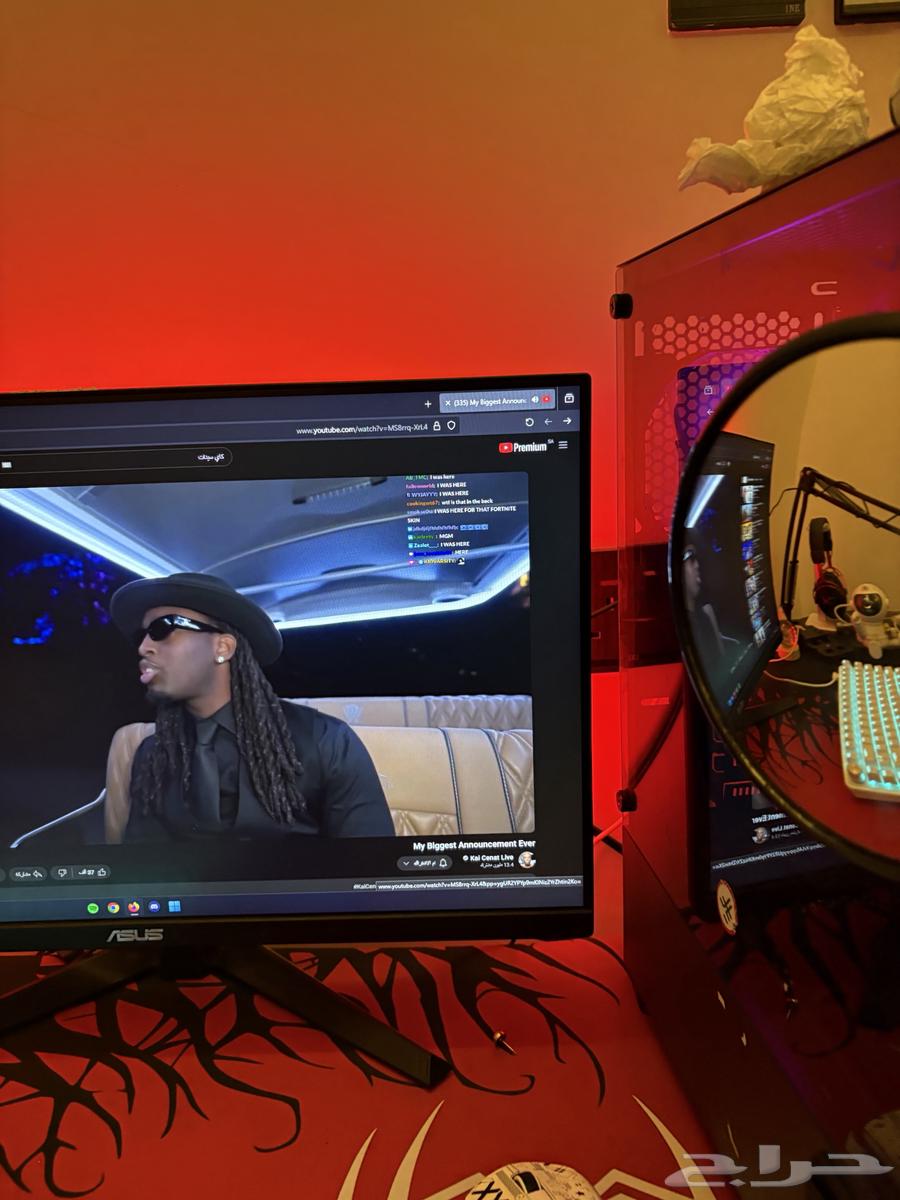 شاشه قيمنق و كرسي قيمينج64477199616002111