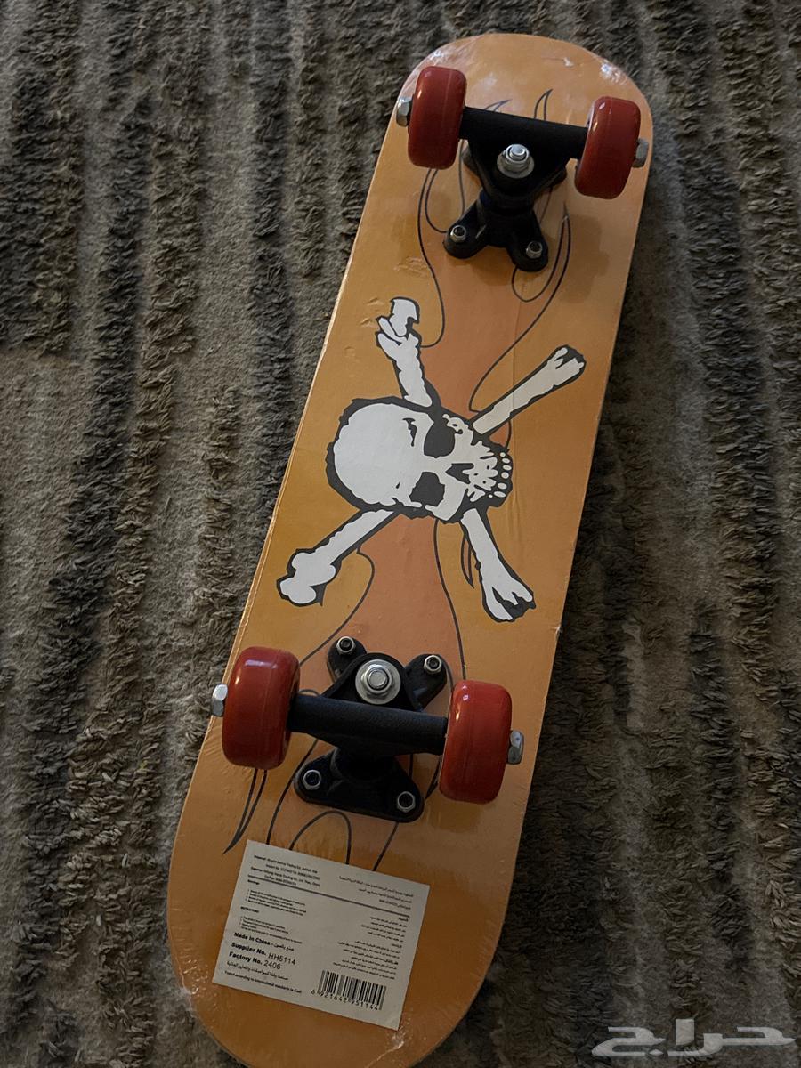 سكيت لوحة دراجه لعبه - جديد بقرطاسه64472462301827111