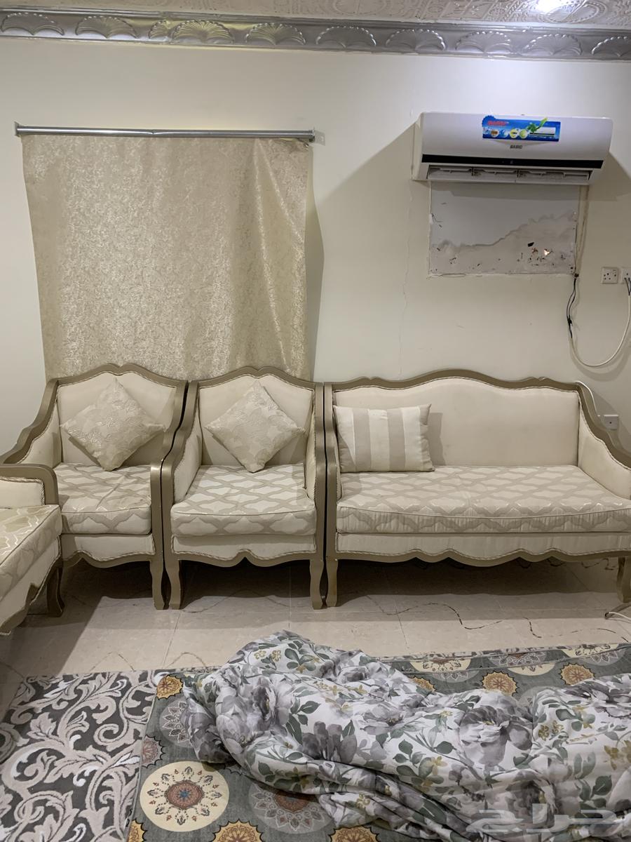 كنب مستخدم اخو الجديد مجلس حريم كامل 11 قطعه مع طولات64473512997507112