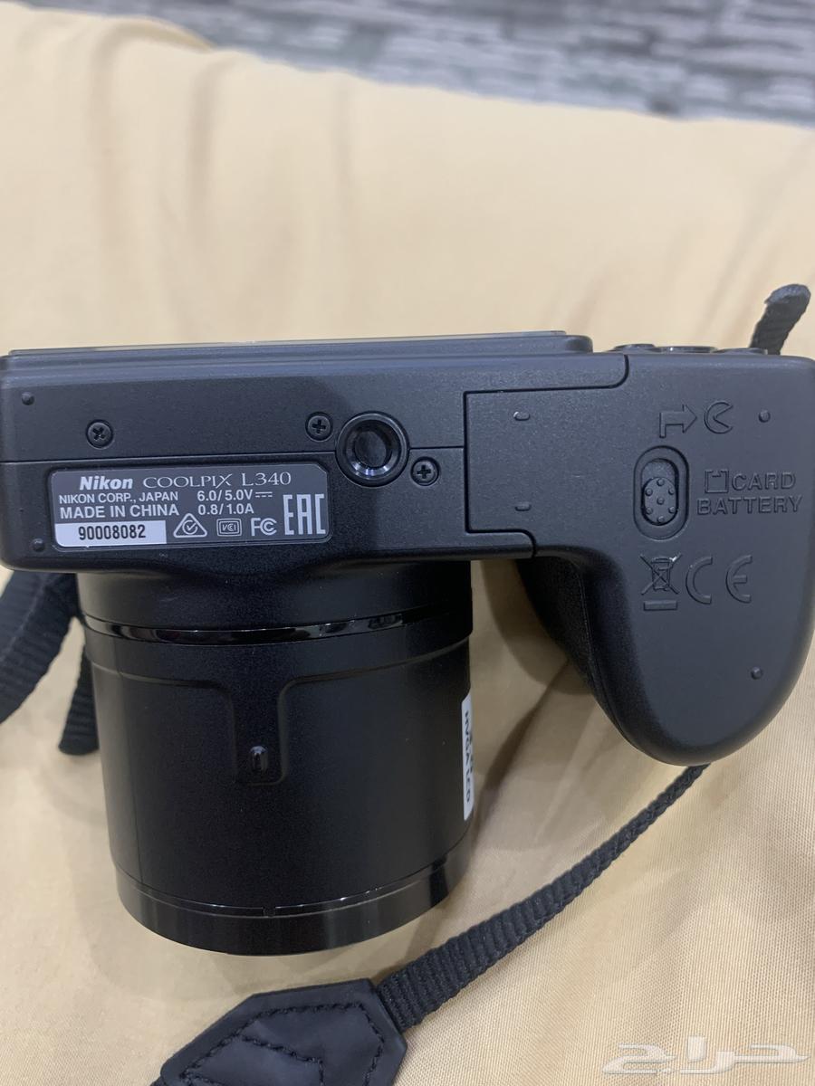 كميراNikon مع الشاحن والشنطة بحالة الوكاله لاعلى سوم64472228244993113