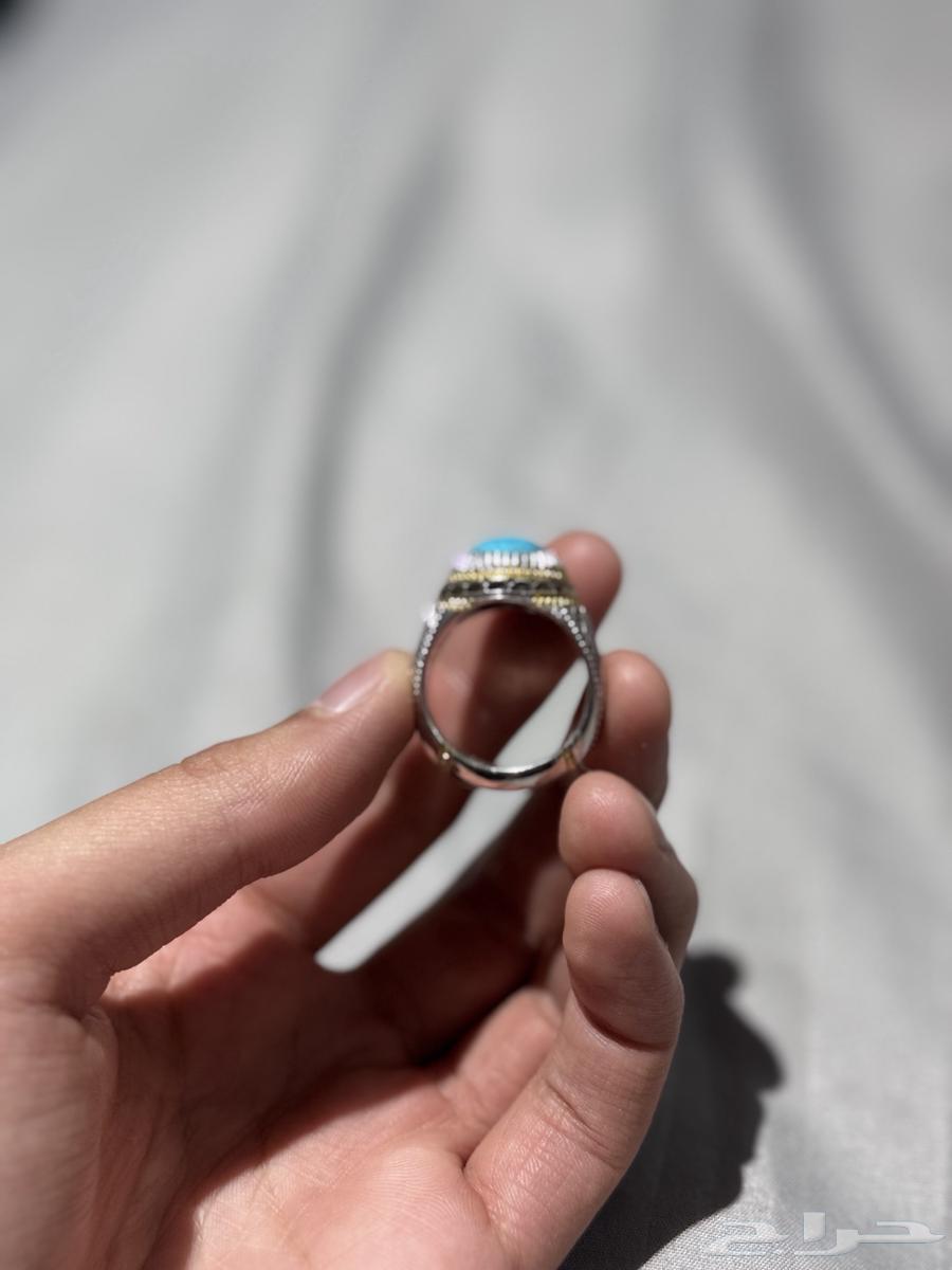 Fine Turquoise Ring Abbasid Setting M64477060717826113