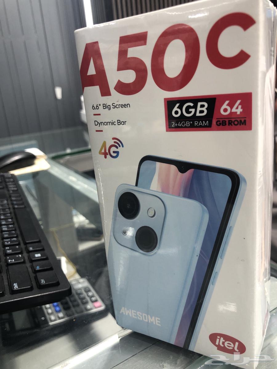 جهاز جوال A50C 64 GB جديد عليه ضمان سنتين64476029961858112