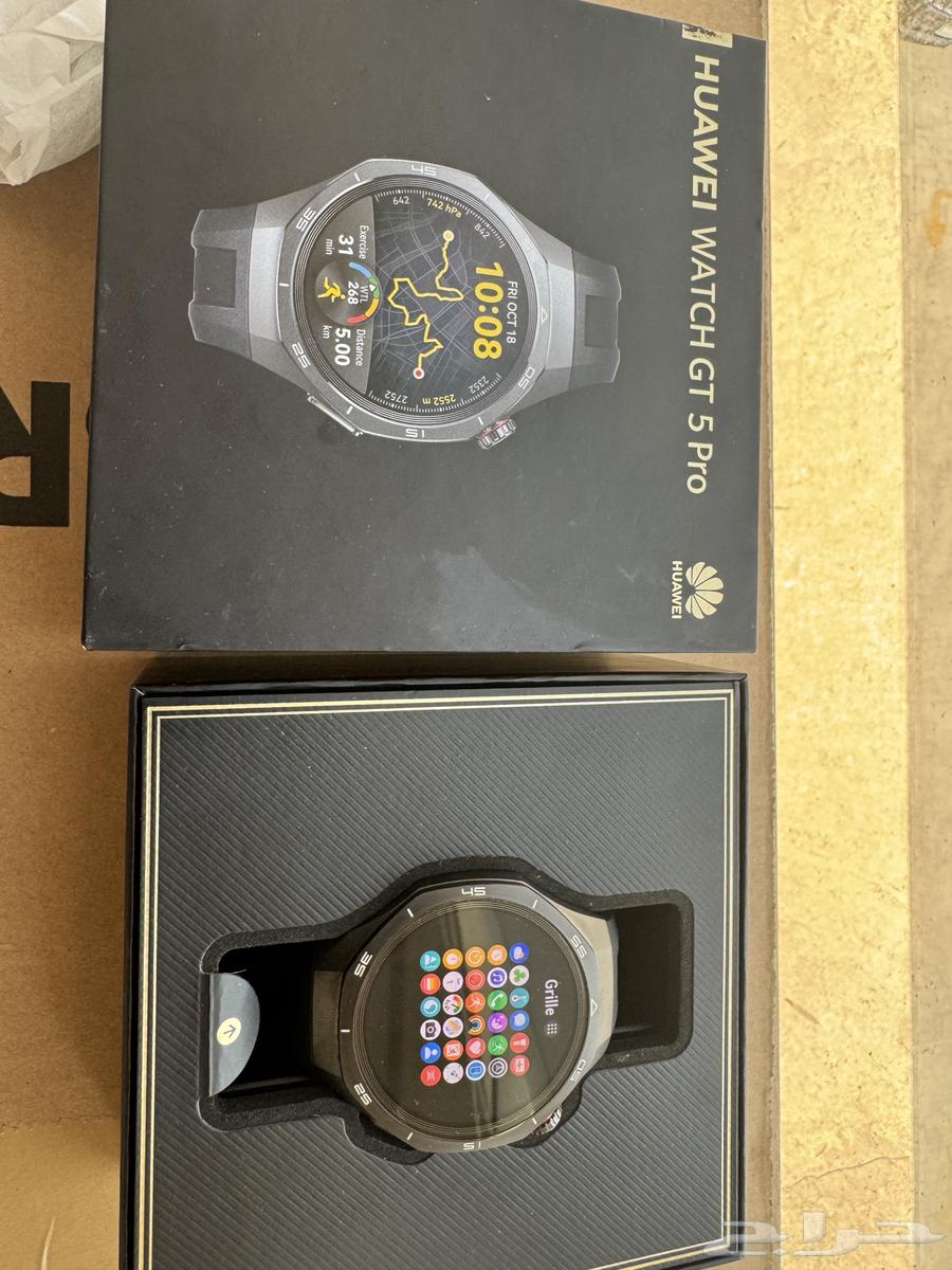 ساعة هواوي جي تي 5 برو (للبيع)64474283695361110