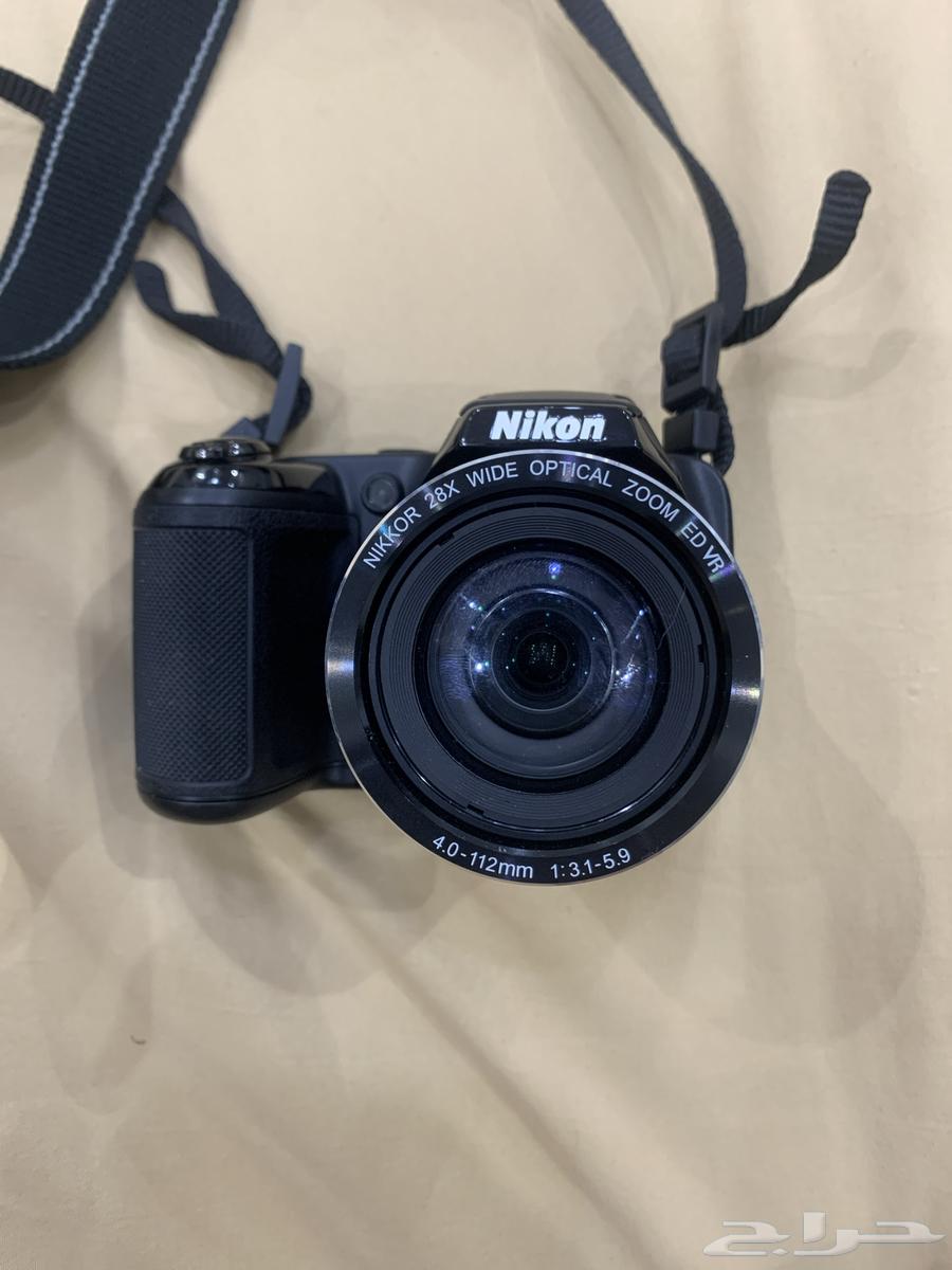 كميراNikon مع الشاحن والشنطة بحالة الوكاله لاعلى سوم64472228244993110