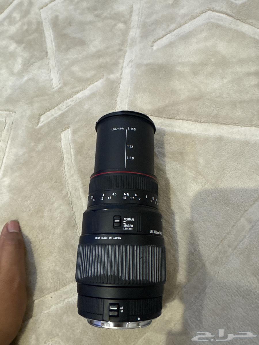 كاميرا من كانون D600 مع عدسة 70-300 كانون64476685053442112