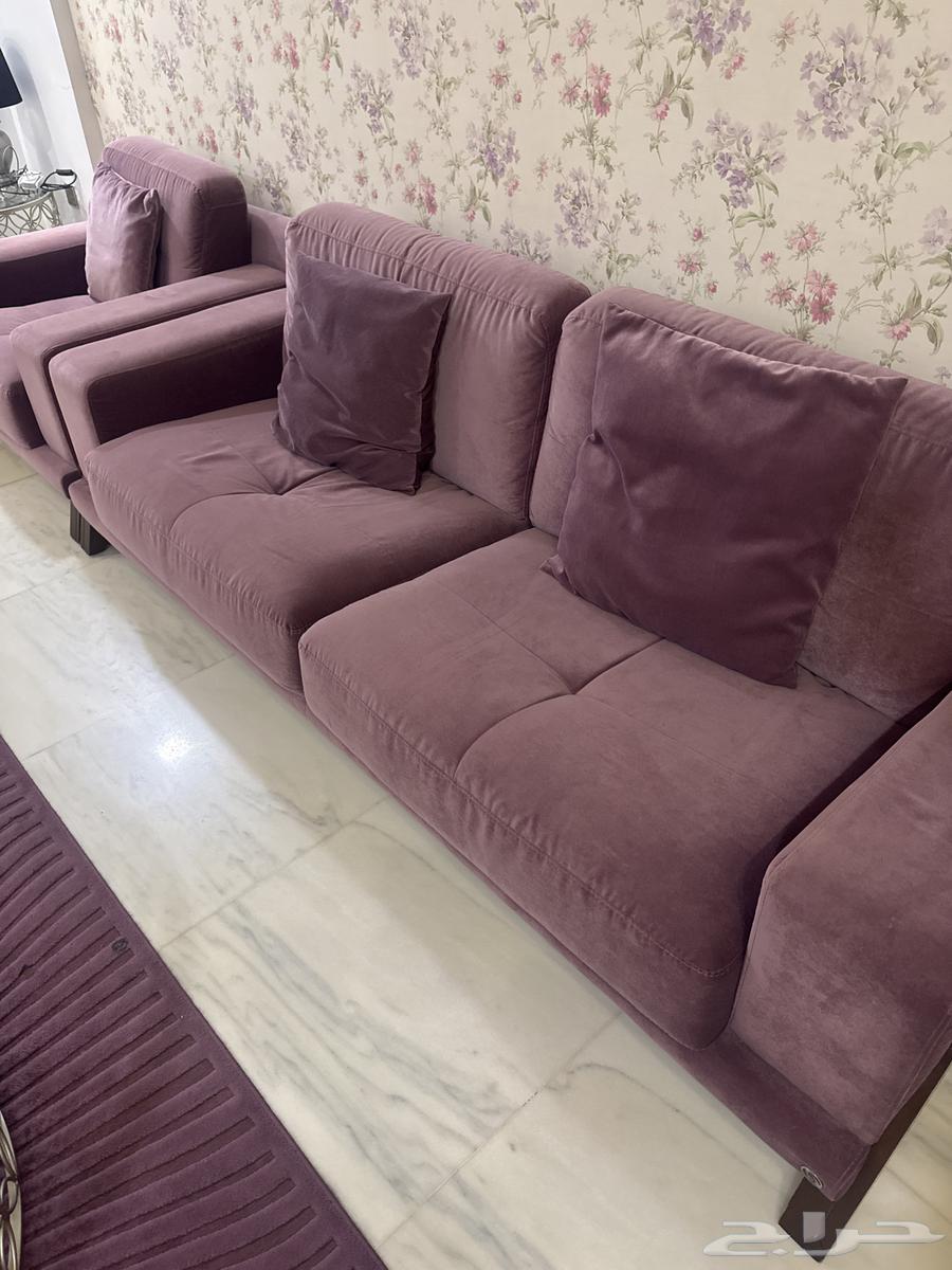Sofa set for sale with table and footstool64475805745537110