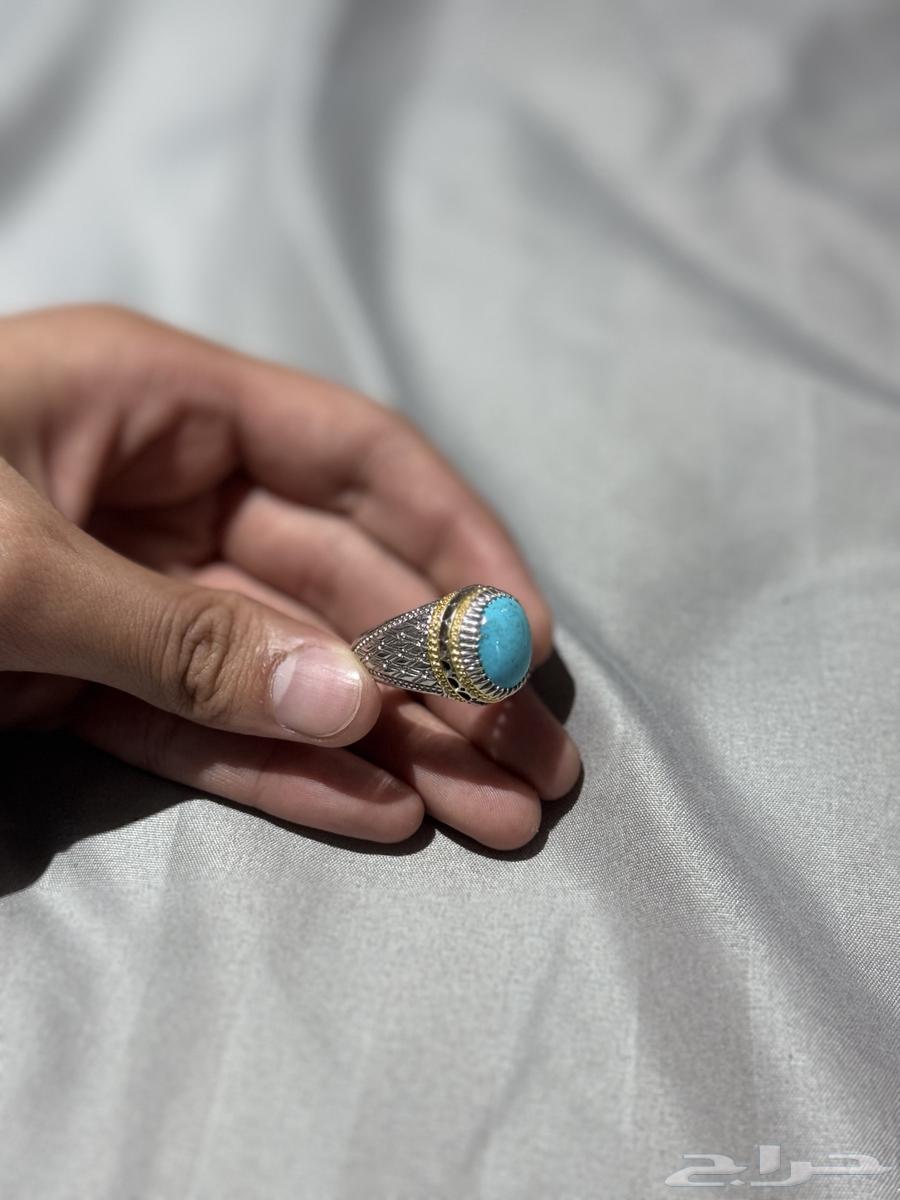 Fine Turquoise Ring Abbasid Setting M64477060717826111