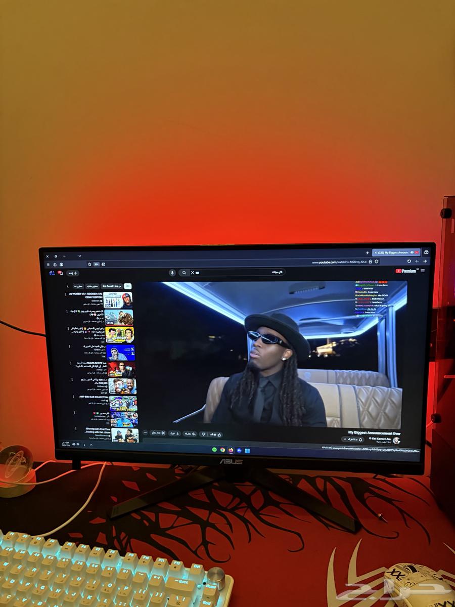 شاشه قيمنق و كرسي قيمينج64477199616002110