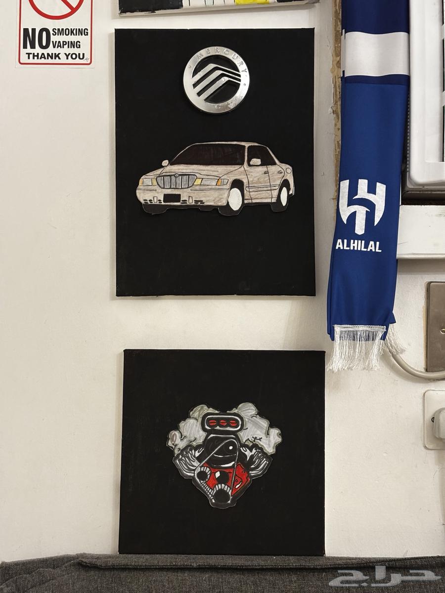 لوحتين رسم فورد ماركيز   مكينه64473106842115110