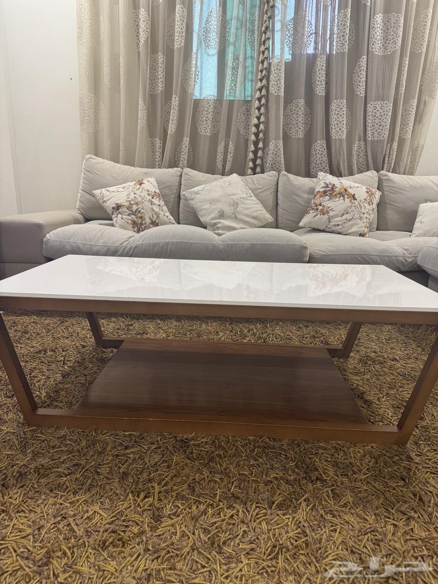 Sofa set, table, carpet, two-layer curtain64478842845570111