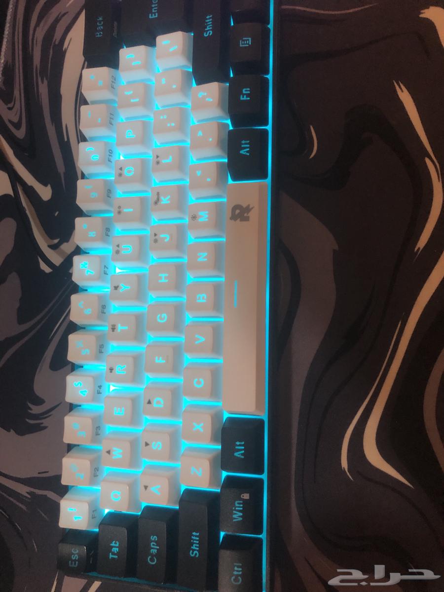 ماوس باد اسود ورصاصي وكيبورد وماوس وساعع64475143435906111