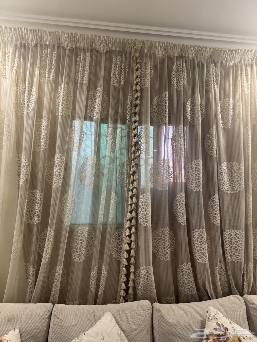 Sofa set, table, carpet, two-layer curtain64478842845570114