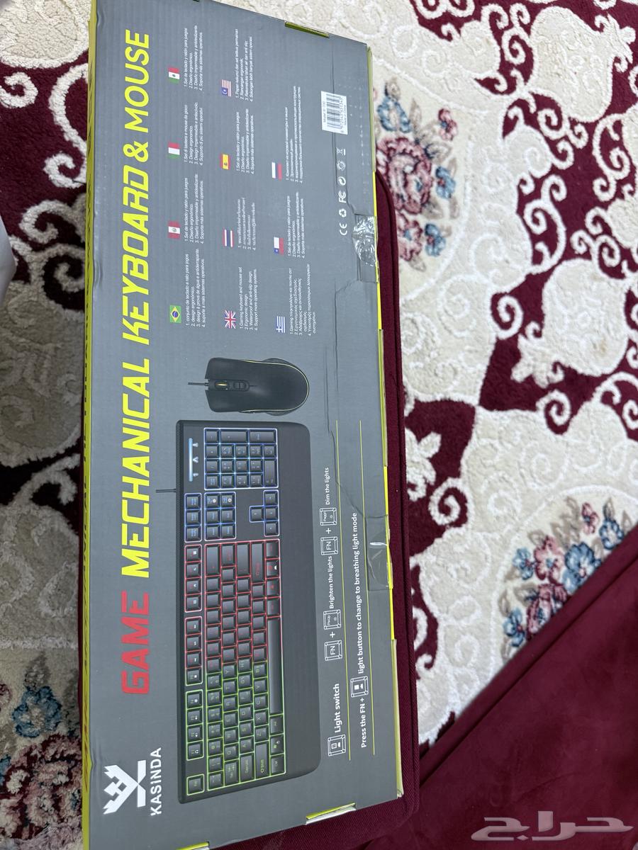 New mechanical RGB keyboard with fast response, never used64474107766915114