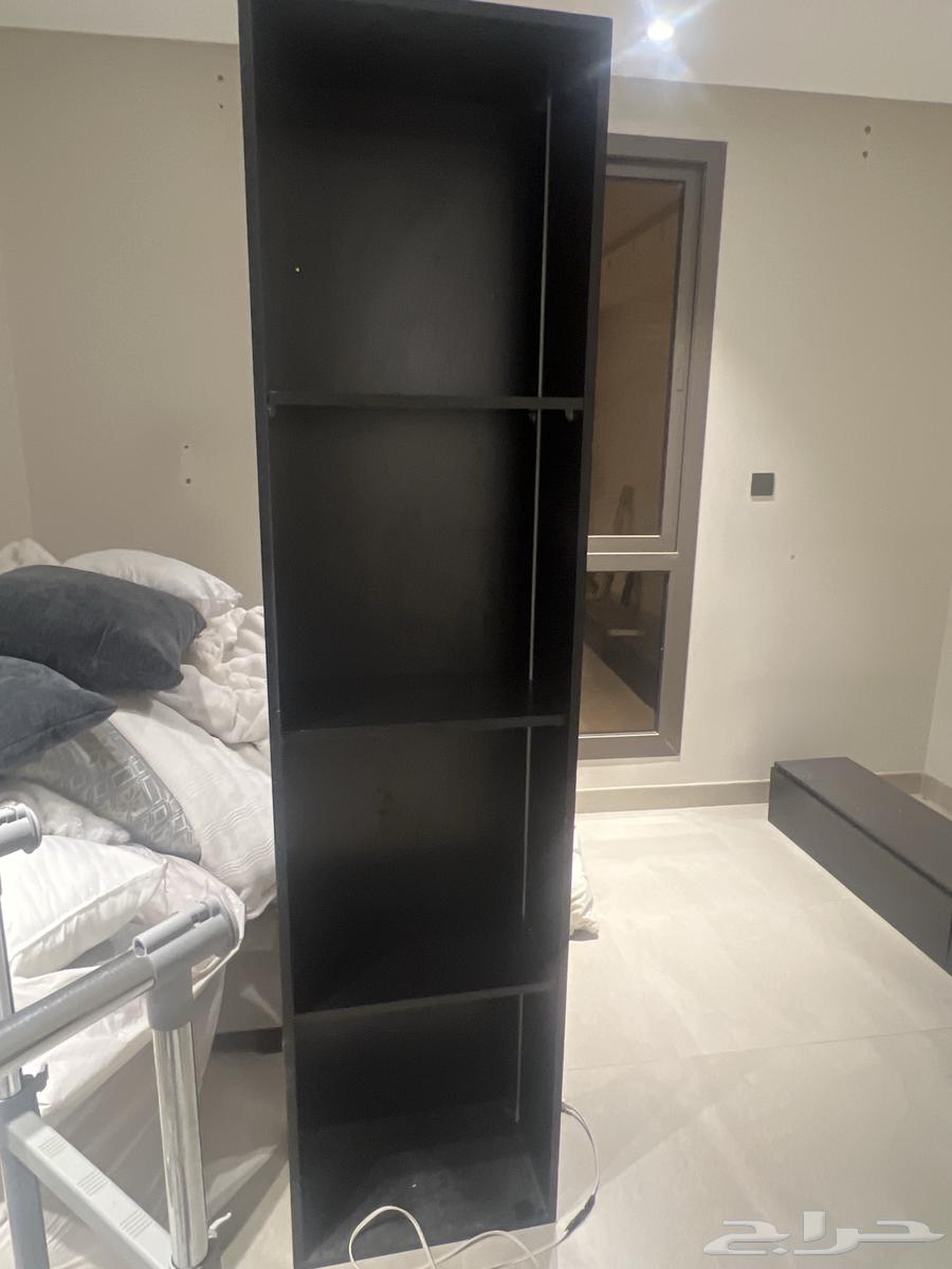 غرفة نوم سرير مع مرتبه شبه جديد استخدام اقل من شهرين وارفف64477576009857113