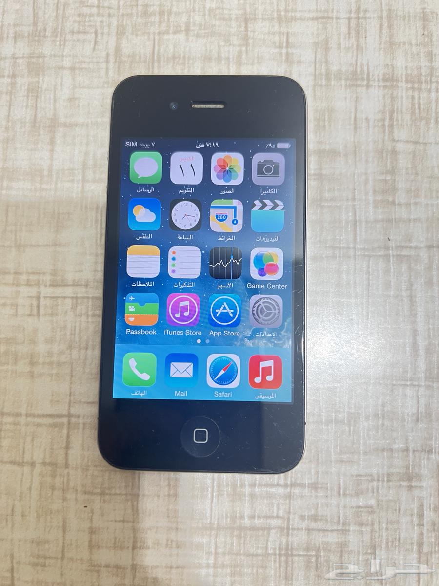 ابل آيفون 4 (32) جيجابايت لون أسود شبه جديد64473051161217110