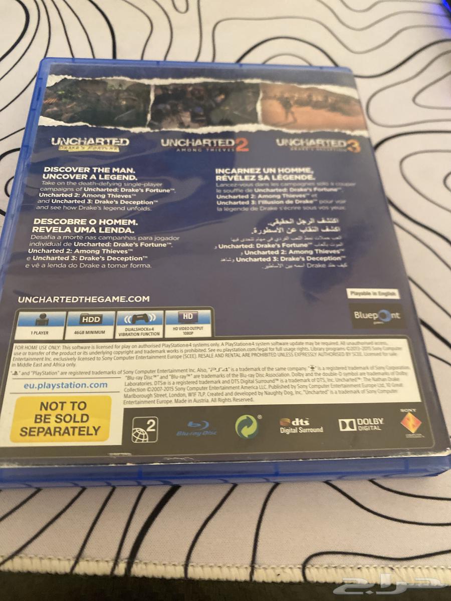 Uncharted tape parts 1 2 3, the tape is clean, used twice, price 17064474888682626112