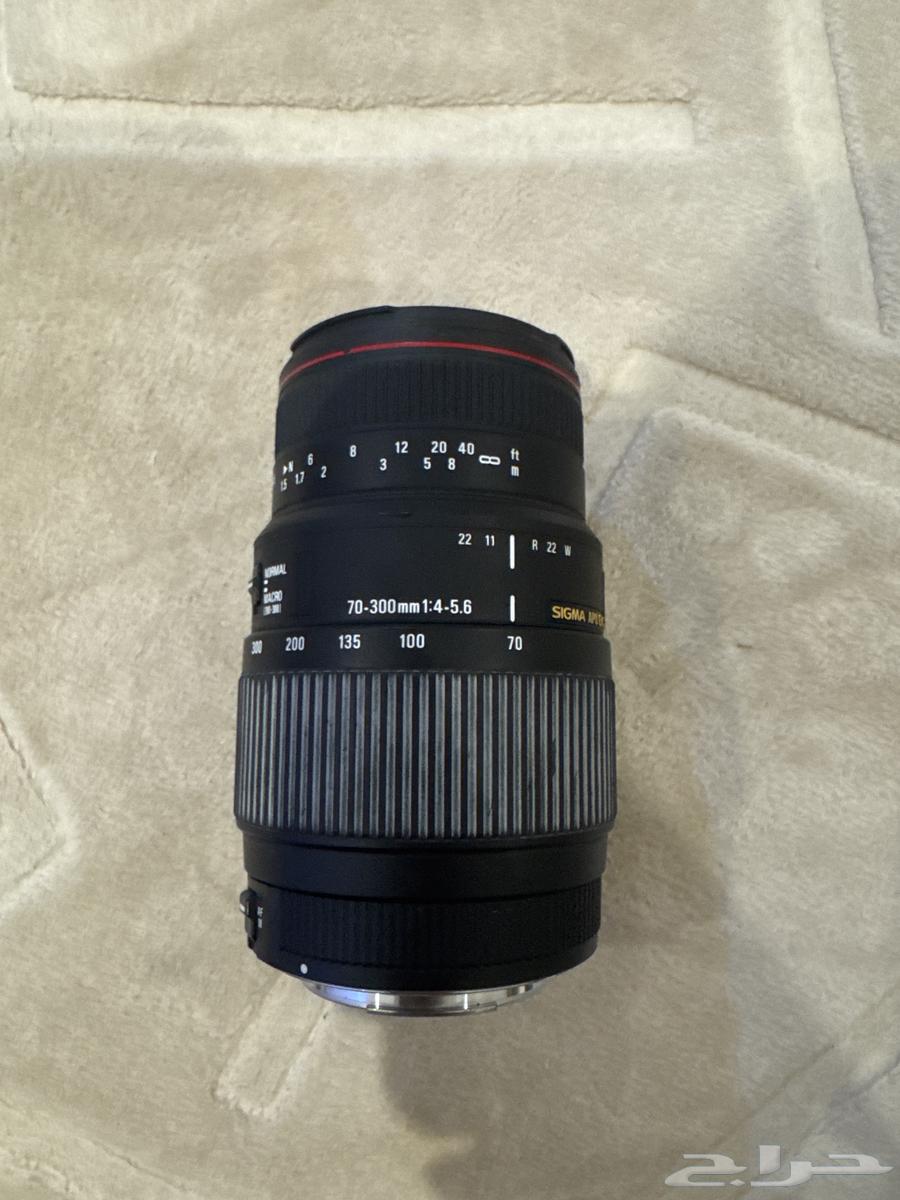 كاميرا من كانون D600 مع عدسة 70-300 كانون64476685053442111