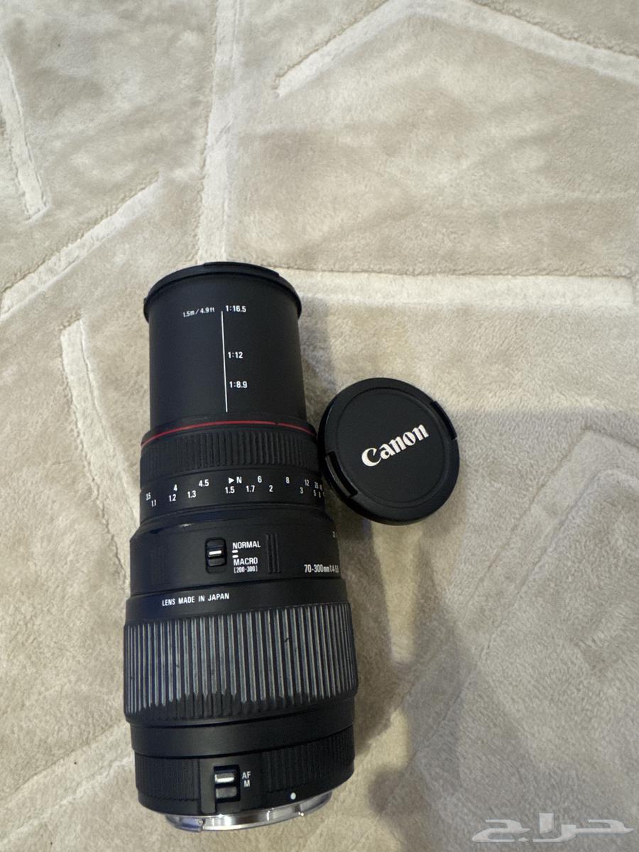 كاميرا من كانون D600 مع عدسة 70-300 كانون64476685053442113