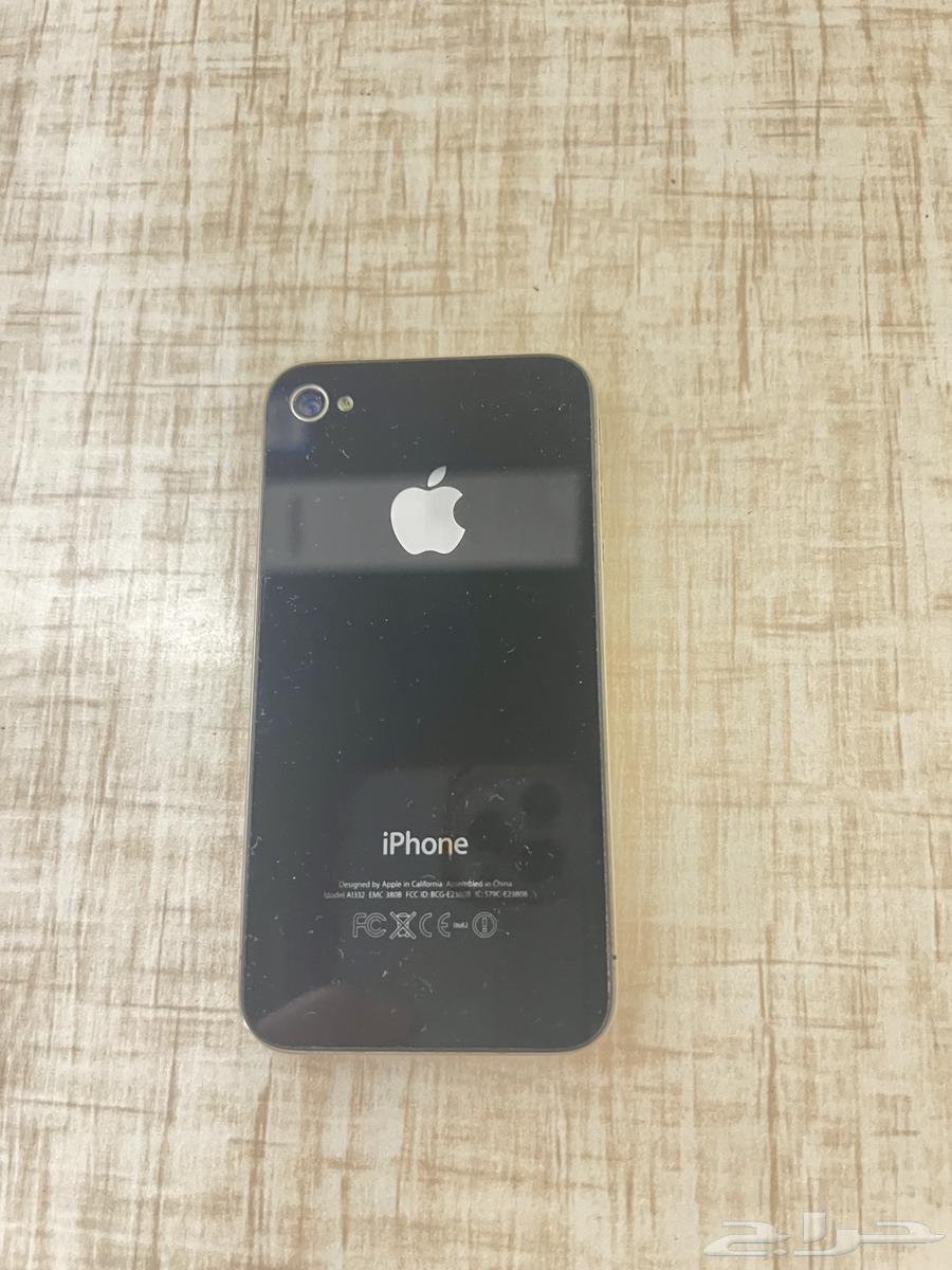 ابل آيفون 4 (32) جيجابايت لون أسود شبه جديد64473051161217112