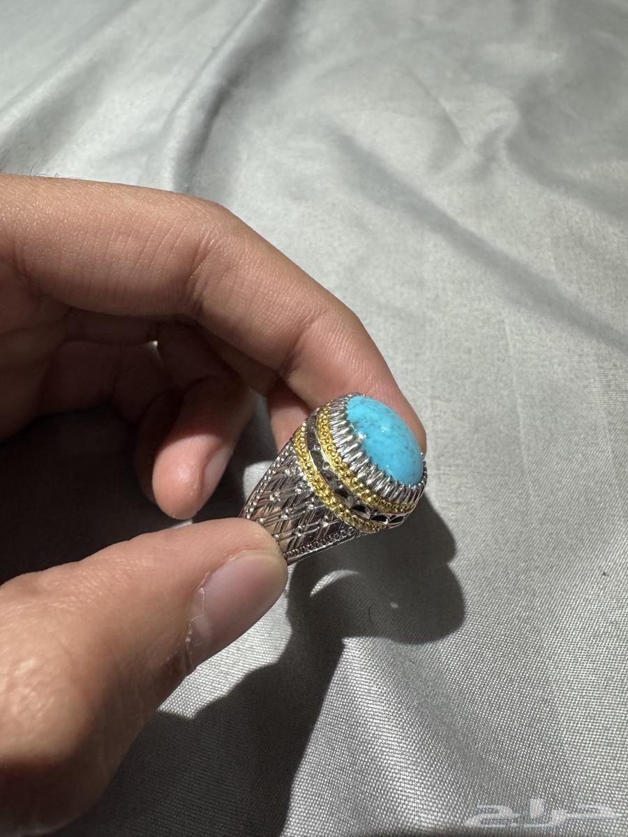 Fine Turquoise Ring Abbasid Setting M64477060717826110